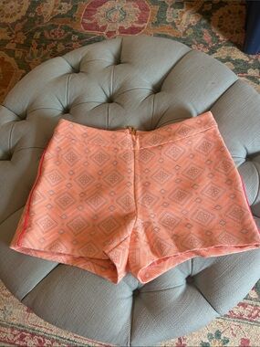 Sail to Sable Coral jacquard Shorts
